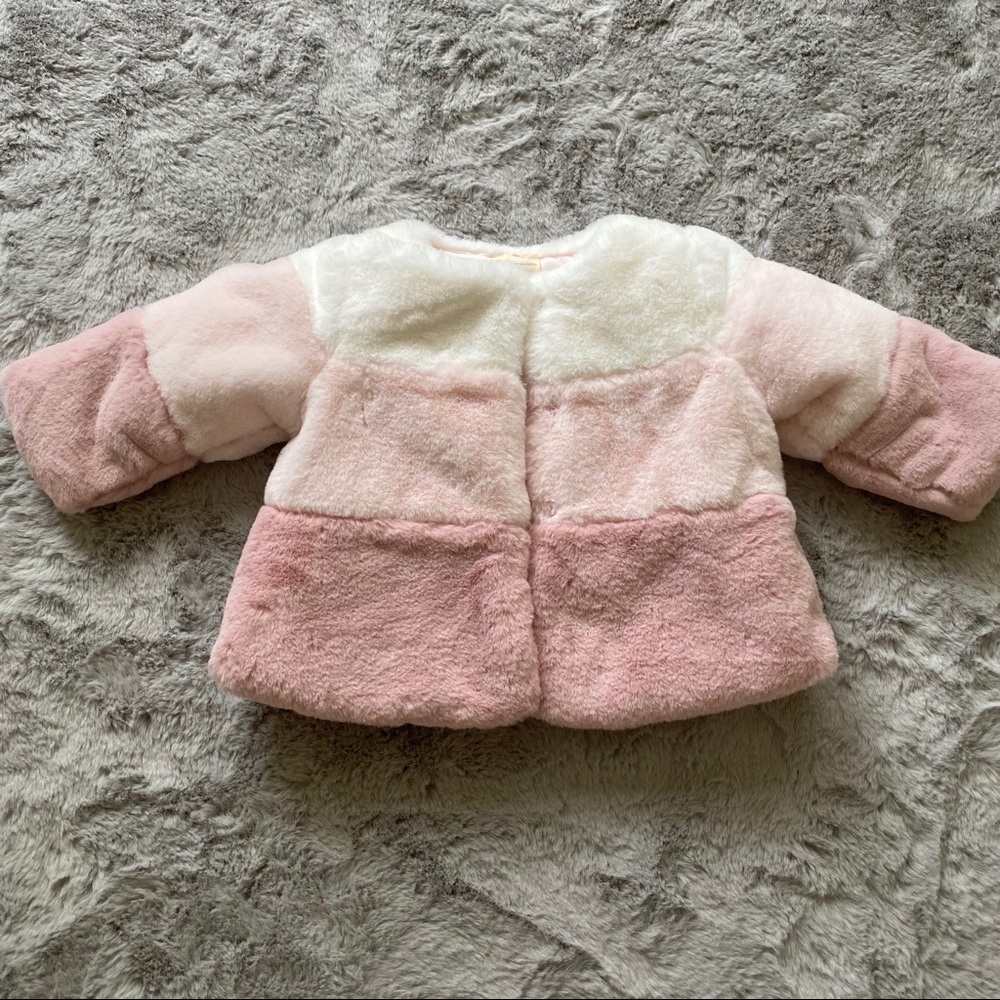 First Impressions | Baby Girl Fur Coat